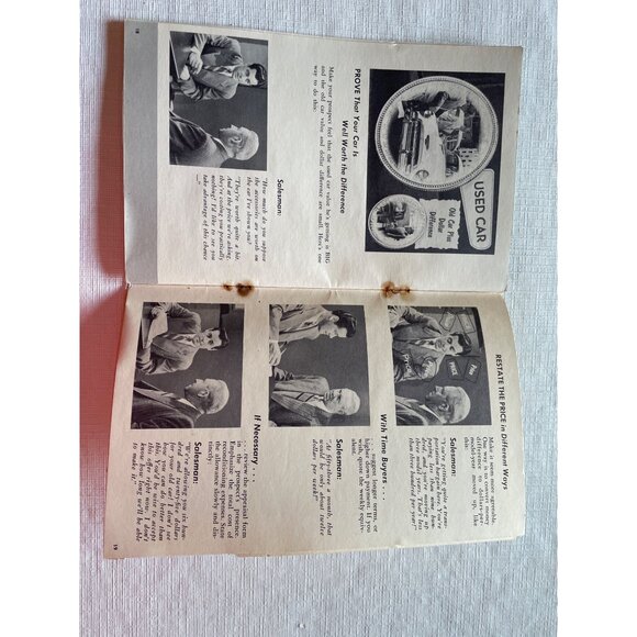 Vintage Chevrolet Used Car Selling Films Booklet - Picture 8 of 9